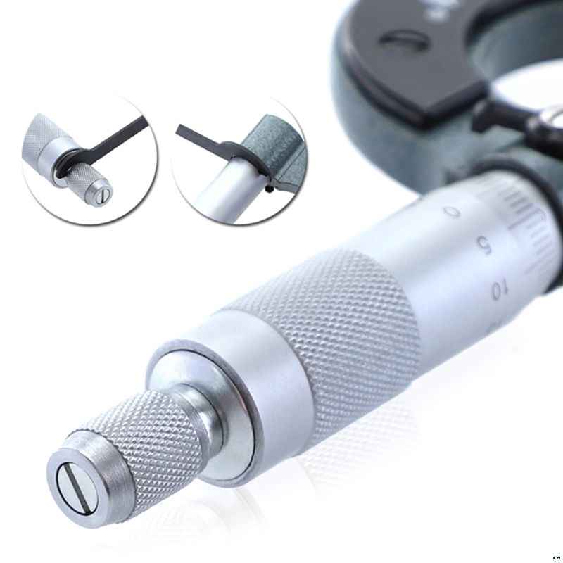 Micrometer 25-50/50-75/75-100 Mm Metric Carbide Gauge