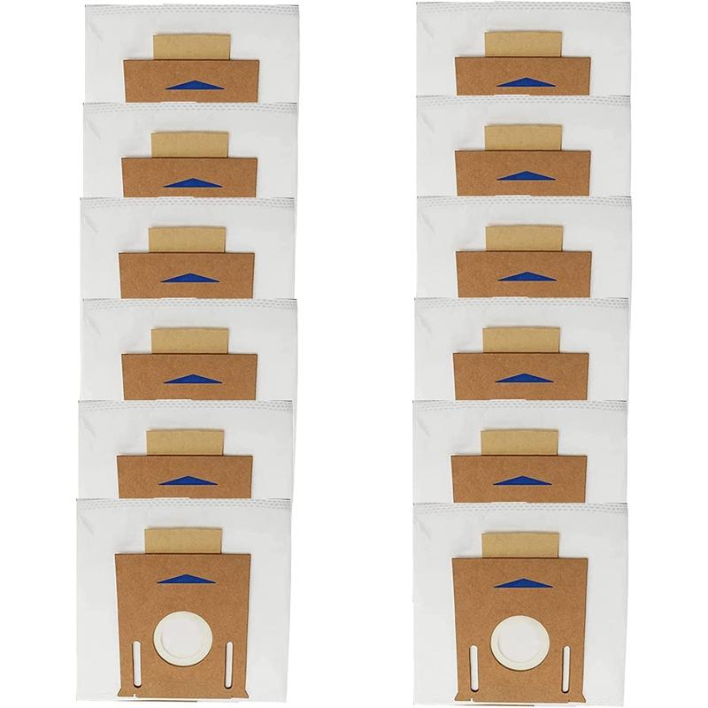 Vacuum Cleaners 12 Pack T8 Dust Bags For Ecovacs DEEBOT Auto-Empty Station OZMO AIVI DX93 DDX96 Max And Series 
Vacuum Cleaners 12 Pack T8 Dust Bags For Ecovacs DEEBOT Auto-Empty Station OZMO AIVI DX93 DDX96 Max And Series