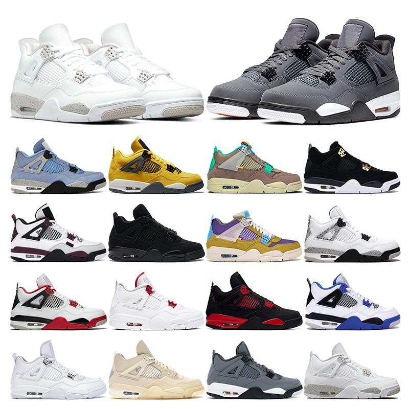 Jordens 4 4s top men basketball shoes womens University Blue Fire Red Black Cat Taupe Haze Paris white oreo cement Bred trainer sport sneakers fashion, 2 taupe haze
Jordens 4 4s top men basketball shoes womens University Blue Fire Red Black Cat Taupe Haze Paris white oreo cement Bred trainer sport sneakers fashion, 2 taupe haze