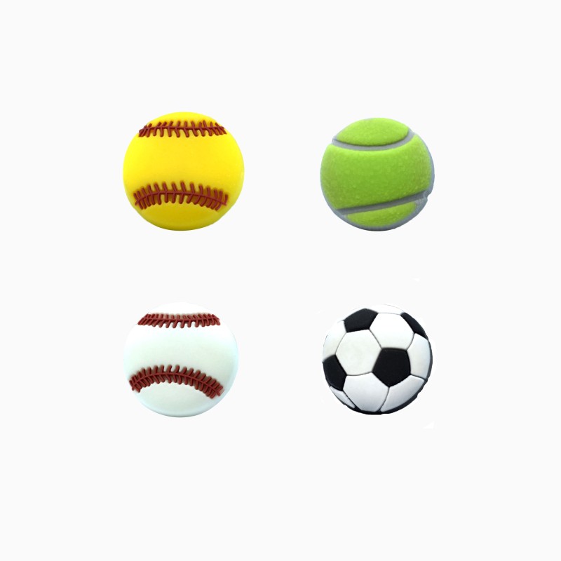 10pcs + sports ball custom high quality shoe charms with tag wholesale jibitz for croc soft rubber pvc charm accessories plastic ornaments as gift
10pcs + sports ball custom high quality shoe charms with tag wholesale jibitz for croc soft rubber pvc charm accessories plastic ornaments as gift