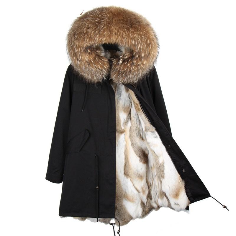 Women' Fur & Faux 2021 Woman Parkas Long Winter Jacket Luxurious Raccoon Collar Hooded Coat With Thick Real Rex Liner, 15
Women' Fur & Faux 2021 Woman Parkas Long Winter Jacket Luxurious Raccoon Collar Hooded Coat With Thick Real Rex Liner, 15