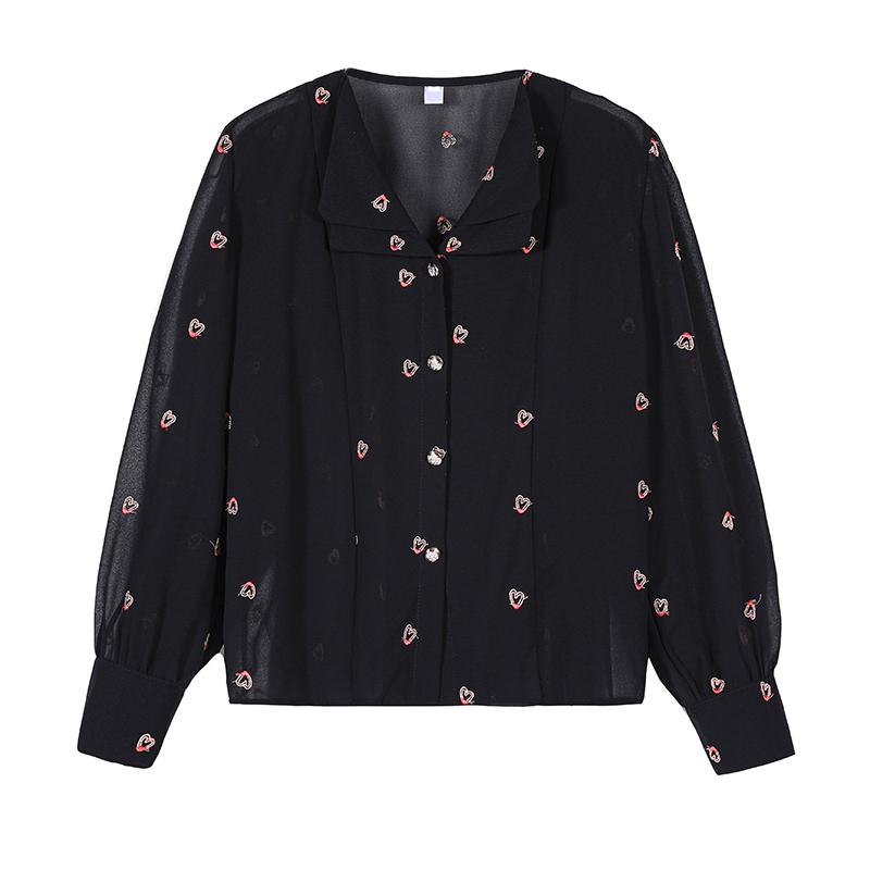 Women' Blouses & Shirts Elegant Womens Tops And Plus Size Women Clothes Black Chiffon Shirt Ropa Mujer Tunic Tunika Camisas Ladies
Women' Blouses & Shirts Elegant Womens Tops And Plus Size Women Clothes Black Chiffon Shirt Ropa Mujer Tunic Tunika Camisas Ladies