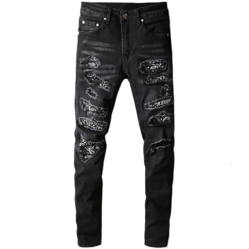 fashion jeans men's bandana paisley printed patchwork stretch streetwear black denim pencil pants slim skinny ripped trousers 669, Blue
fashion jeans men's bandana paisley printed patchwork stretch streetwear black denim pencil pants slim skinny ripped trousers 669, Blue