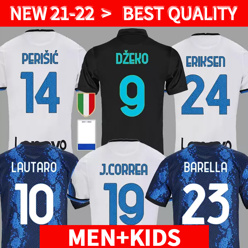 BARELLA soccer jersey VIDAL LAUTARO ERIKSEN ALEXIS DZEKO CORREA inter 21 22 football shirts 2021 2022 uniforms men + kids kit away third 3rd black tops, 2122 hoem ucl
BARELLA soccer jersey VIDAL LAUTARO ERIKSEN ALEXIS DZEKO CORREA inter 21 22 football shirts 2021 2022 uniforms men + kids kit away third 3rd black tops, 2122 hoem ucl