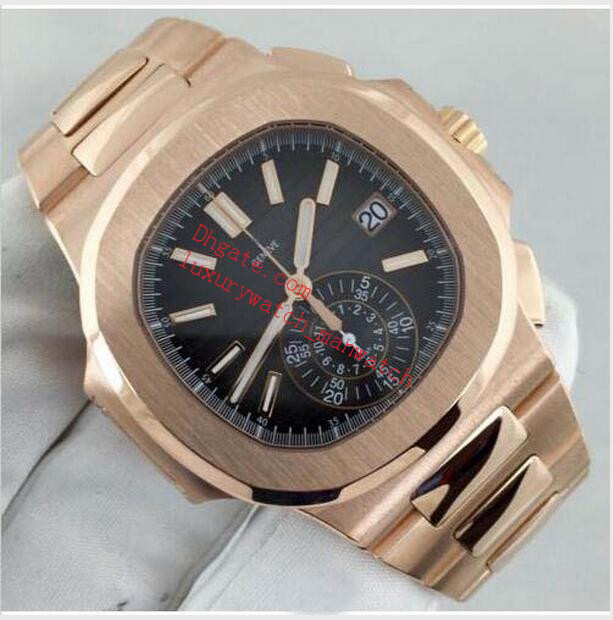 Luxury Mens Watches 5980/1A 40.5mm Mechanical Automatic Silver Gold Stainless Steel Bracelet Fashion Men's Watch, Make waterproof
Luxury Mens Watches 5980/1A 40.5mm Mechanical Automatic Silver Gold Stainless Steel Bracelet Fashion Men's Watch, Make waterproof