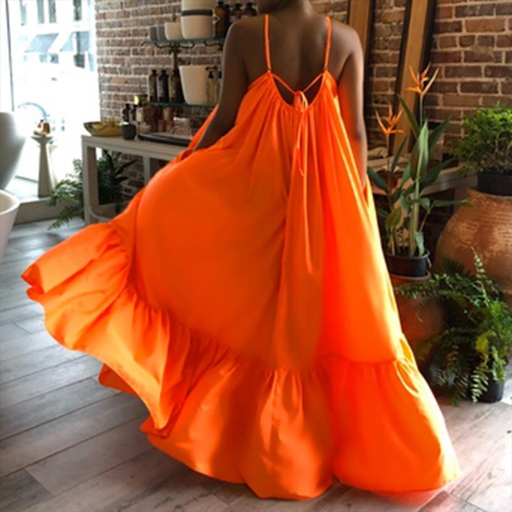 summer halter neck open women dresses back sleeveless pleated loose maxi beach party club long, Black;gray
summer halter neck open women dresses back sleeveless pleated loose maxi beach party club long, Black;gray
