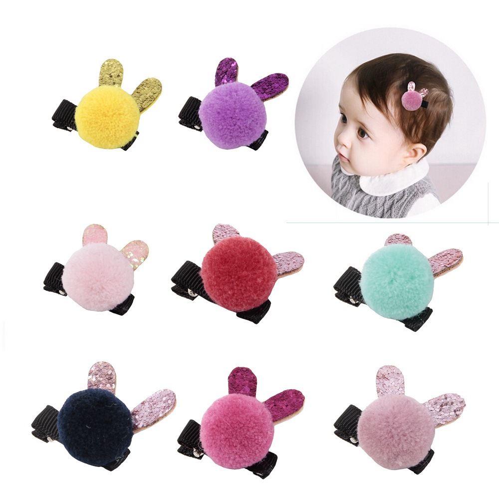 est 30pcs/Lot 3cm Round Wool Felt Ball Rabbit Head Decor Cute Girl Hair Jewelry Clips Ornament Clip Pin
est 30pcs/Lot 3cm Round Wool Felt Ball Rabbit Head Decor Cute Girl Hair Jewelry Clips Ornament Clip Pin