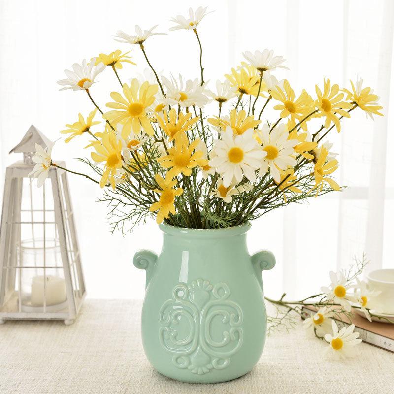 Decorative Flowers & Wreaths 5pcs Silk Daisy Bride Bouquet Wedding Party Decoration DIY Floral Fake Sunflower Artificial For Home Decor
Decorative Flowers & Wreaths 5pcs Silk Daisy Bride Bouquet Wedding Party Decoration DIY Floral Fake Sunflower Artificial For Home Decor