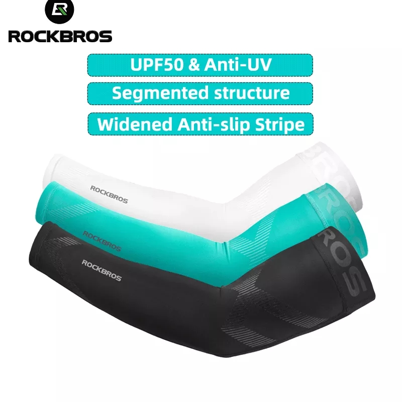ROCKBROS Bicycle Arm Warmers Sleeves Anti-uv Ice Silk Breathable Men Women Summer Cycling Running Cool Cover Cuff Sport Sleeve, Multi
ROCKBROS Bicycle Arm Warmers Sleeves Anti-uv Ice Silk Breathable Men Women Summer Cycling Running Cool Cover Cuff Sport Sleeve, Multi