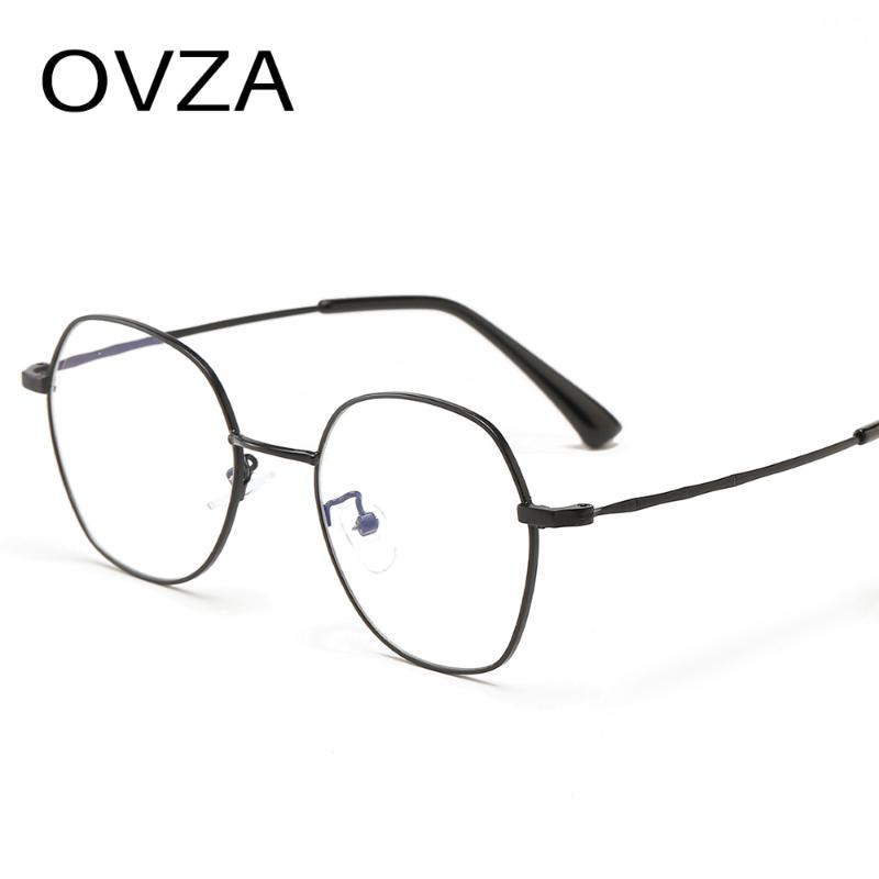 Sunglasses OVZA Fashion Oval Blue Light Glasses Men Computer Goggle Metal Optical Frame Womens S6069
Sunglasses OVZA Fashion Oval Blue Light Glasses Men Computer Goggle Metal Optical Frame Womens S6069