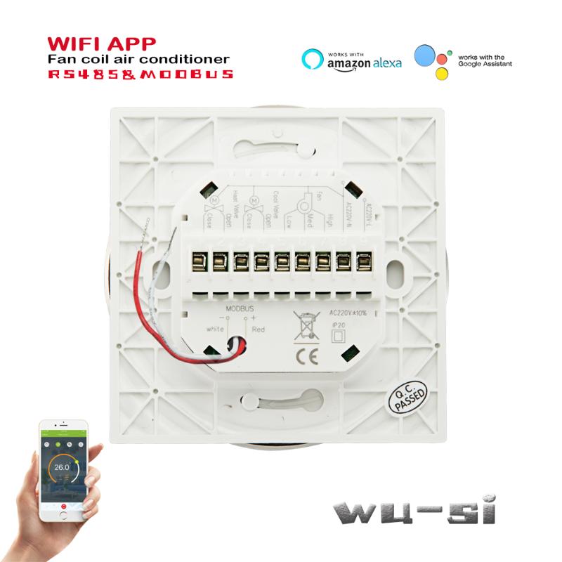 Smart Home Control RS485 Modbus RTU Communication 2pipe 4pipe Wifi Heat And Cool Temp Thermostat ,works With Google
Smart Home Control RS485 Modbus RTU Communication 2pipe 4pipe Wifi Heat And Cool Temp Thermostat ,works With Google