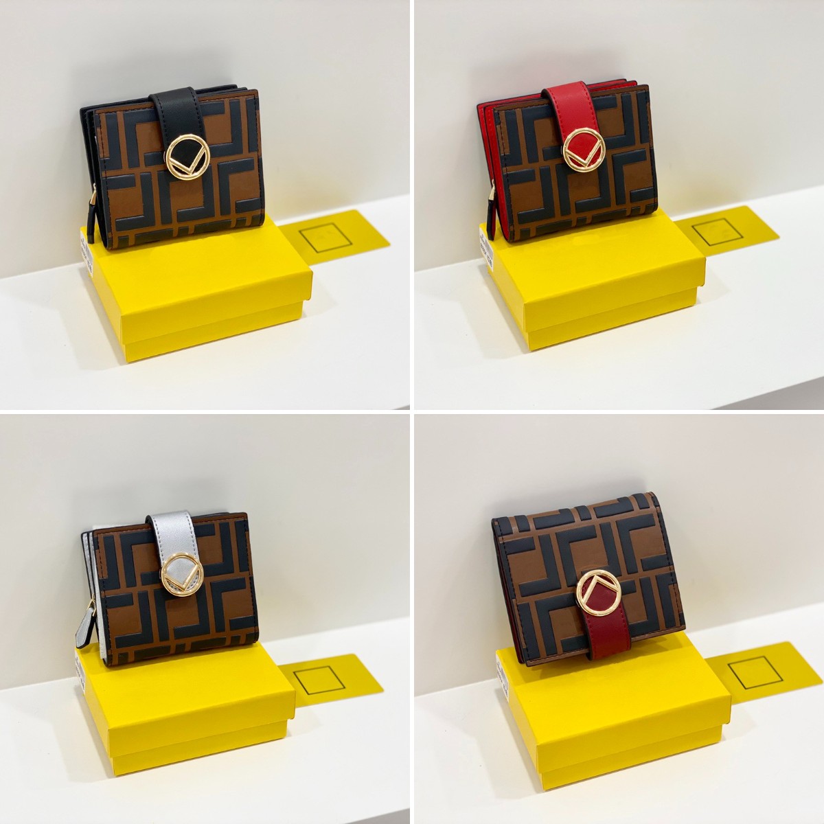 2021 Top Quality Luxury Women FF Wallets Fashion Leather Card Holder Classic Female Purse Zipper Brand Wallet For Womens Woman Bag, With box
2021 Top Quality Luxury Women FF Wallets Fashion Leather Card Holder Classic Female Purse Zipper Brand Wallet For Womens Woman Bag, With box