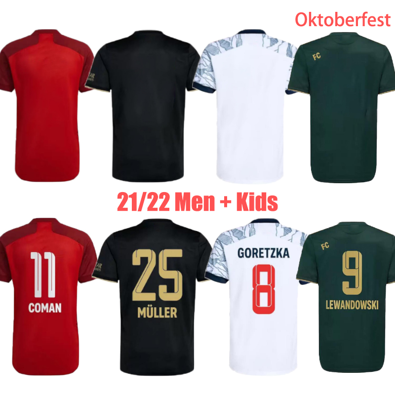 21 22 BaYerN LEWANDOWSKI DAVIES SANE soccer jerseys Oktoberfest GNABRY MULLER KIMMICH munich MUSIALA COMAN football shirts Mens top + Kids kit MUNCHEN 2021 2022, Home with patch 1
21 22 BaYerN LEWANDOWSKI DAVIES SANE soccer jerseys Oktoberfest GNABRY MULLER KIMMICH munich MUSIALA COMAN football shirts Mens top + Kids kit MUNCHEN 2021 2022, Home with patch 1