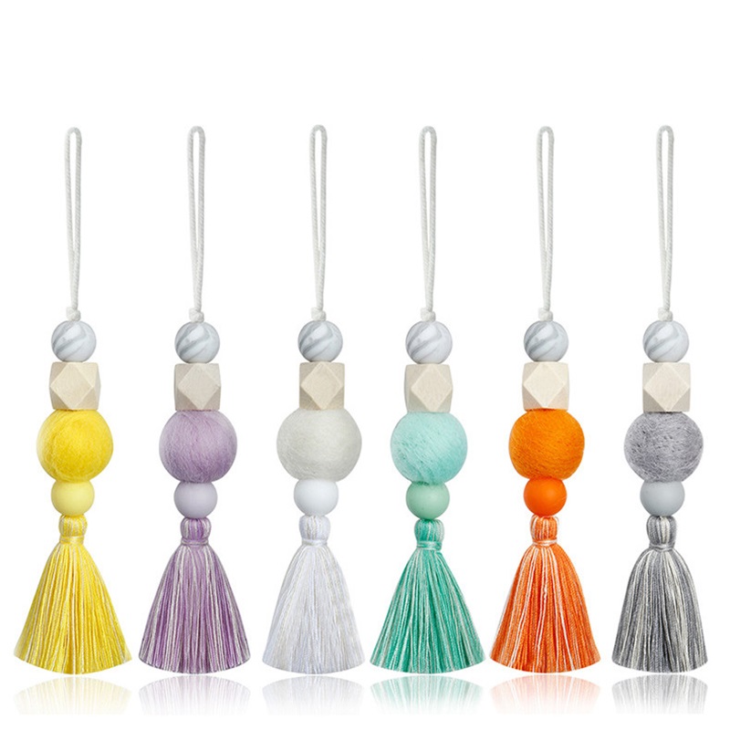 Perfume Diffusion Car Decoration Party Favor Wooden Silica Gel Beaded Auto Fragrance Pendant Nordic Style Cars Accessories
Perfume Diffusion Car Decoration Party Favor Wooden Silica Gel Beaded Auto Fragrance Pendant Nordic Style Cars Accessories