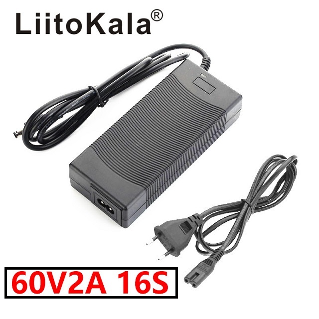 Liitokala Electric Bike Lithium Battery Charger 67.2v 2a Suitable for 16s 60v Lithium-ion Battery Electric Bike DC Charger 5.5*2.1mm
Liitokala Electric Bike Lithium Battery Charger 67.2v 2a Suitable for 16s 60v Lithium-ion Battery Electric Bike DC Charger 5.5*2.1mm