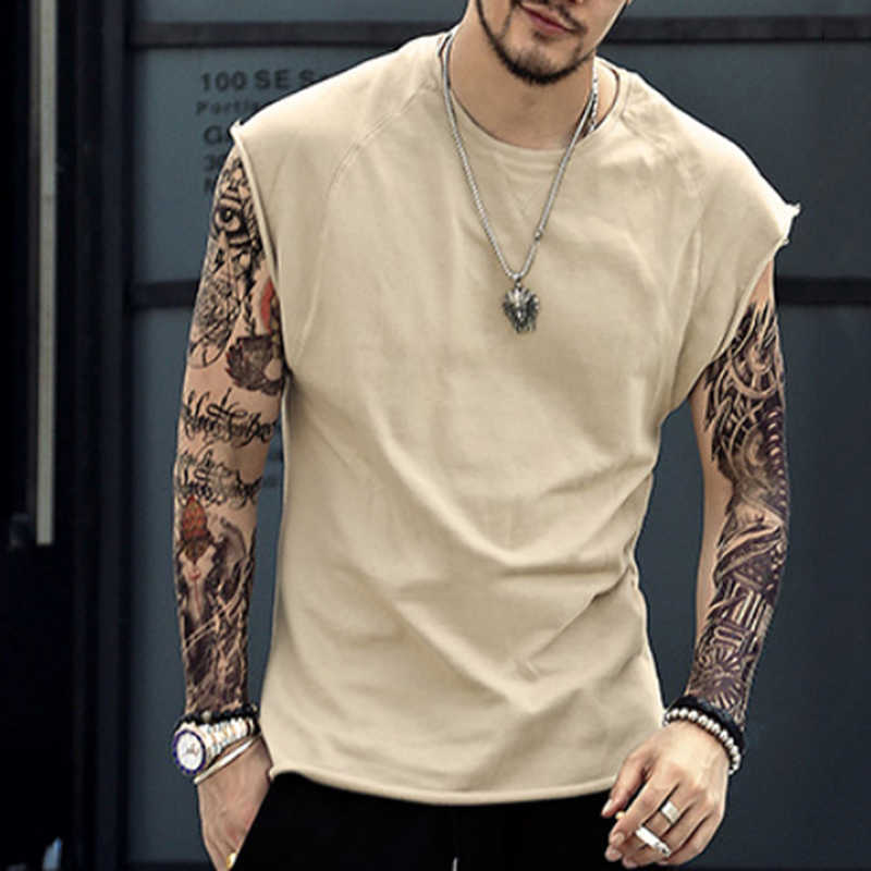 Summer Oversized T Shirt Men T-Shirt Fashion Crew Neck Sleeveless T-Shirts Men Hip Hop Basic Male Vintage Vest Tops Tees P0806, Black
Summer Oversized T Shirt Men T-Shirt Fashion Crew Neck Sleeveless T-Shirts Men Hip Hop Basic Male Vintage Vest Tops Tees P0806, Black
