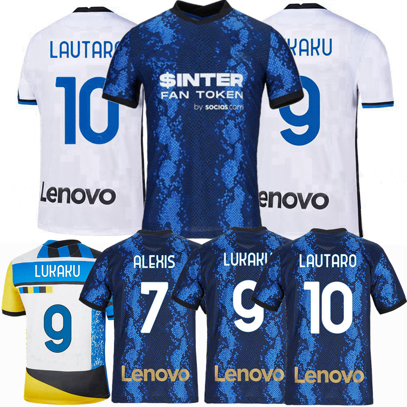 2021 2022 LUKAKU soccer jerseys ALEXIS LAUTARO ERIKSEN Milan de Vrij SKRINIAR 21 22 BROZOVIC SENSI Vidal Bastoni Barella inter Football Shirts S-4XL, 20/21 away
2021 2022 LUKAKU soccer jerseys ALEXIS LAUTARO ERIKSEN Milan de Vrij SKRINIAR 21 22 BROZOVIC SENSI Vidal Bastoni Barella inter Football Shirts S-4XL, 20/21 away