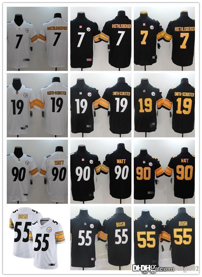 Mens Women Youth Pittsburgh Steelers 19 JuJu Smith-Schuster 90 T.J. Watt 7 Ben Roethlisberger 55 Devin Bush Custom Football Jerseys, Black;red
Mens Women Youth Pittsburgh Steelers 19 JuJu Smith-Schuster 90 T.J. Watt 7 Ben Roethlisberger 55 Devin Bush Custom Football Jerseys, Black;red