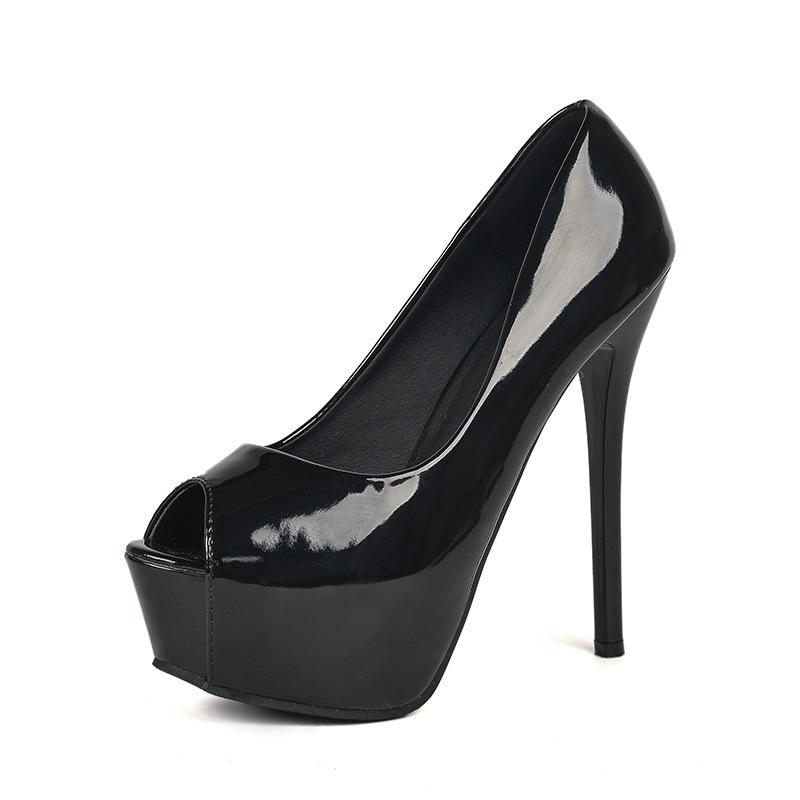 Dress Shoes 2021 Women Pumps Ladies Patent Leather Peep Toe Heels High Quality Fashion Party Wedding Office Work, White 14cm
Dress Shoes 2021 Women Pumps Ladies Patent Leather Peep Toe Heels High Quality Fashion Party Wedding Office Work, White 14cm
