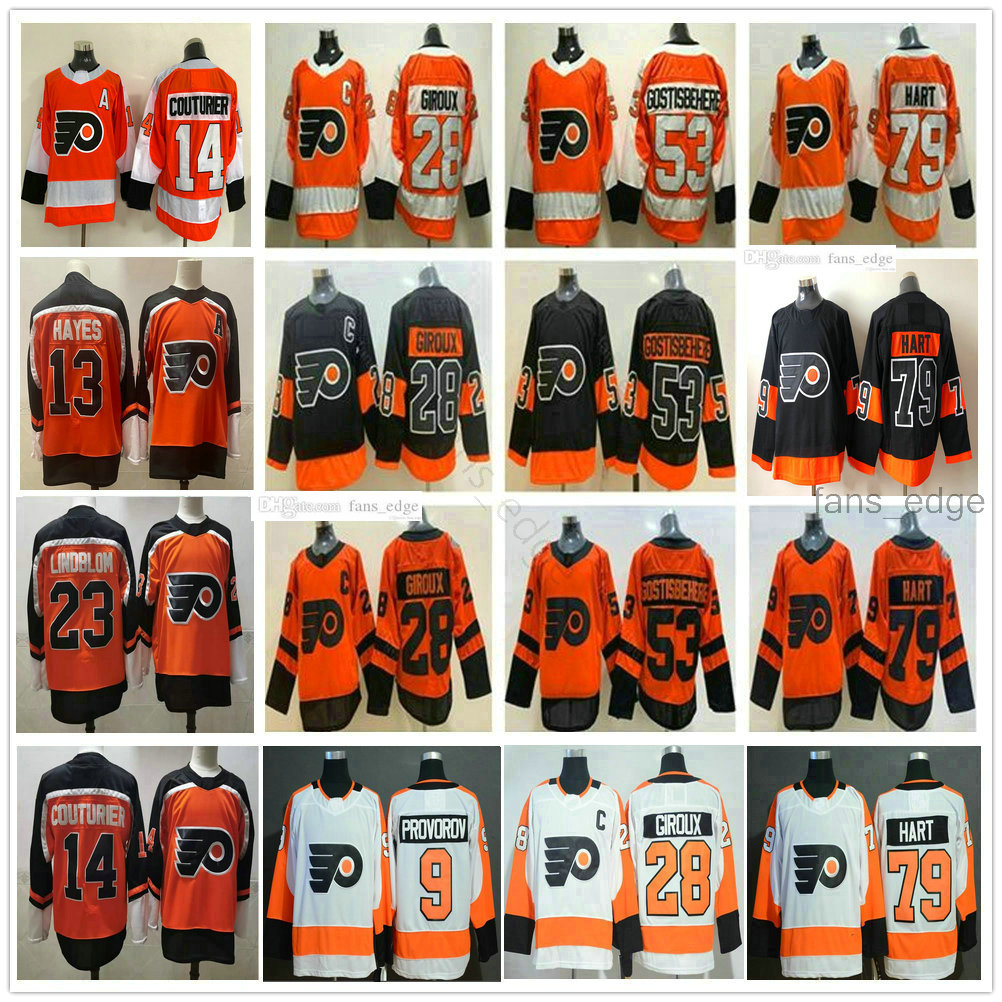 2021 Reverse Retro Hockey Philadelphia Flyers 28 Claude Giroux Jerseys 79 Carter Hart 14 Sean Couturier 9 Ivan Provorov 13 Kevin Hayes 11 Travis Konecny 23 Lindblom, As pictures
2021 Reverse Retro Hockey Philadelphia Flyers 28 Claude Giroux Jerseys 79 Carter Hart 14 Sean Couturier 9 Ivan Provorov 13 Kevin Hayes 11 Travis Konecny 23 Lindblom, As pictures