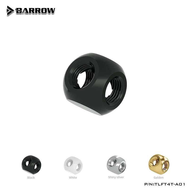 Barrow Water Cooler PC G1/4 4-Way Cubic Adaptor Seat Fittings,black/white/silver/glod Computer Accessories TLFT4T-A01 For RGB Fans & Cooling
Barrow Water Cooler PC G1/4 4-Way Cubic Adaptor Seat Fittings,black/white/silver/glod Computer Accessories TLFT4T-A01 For RGB Fans & Cooling