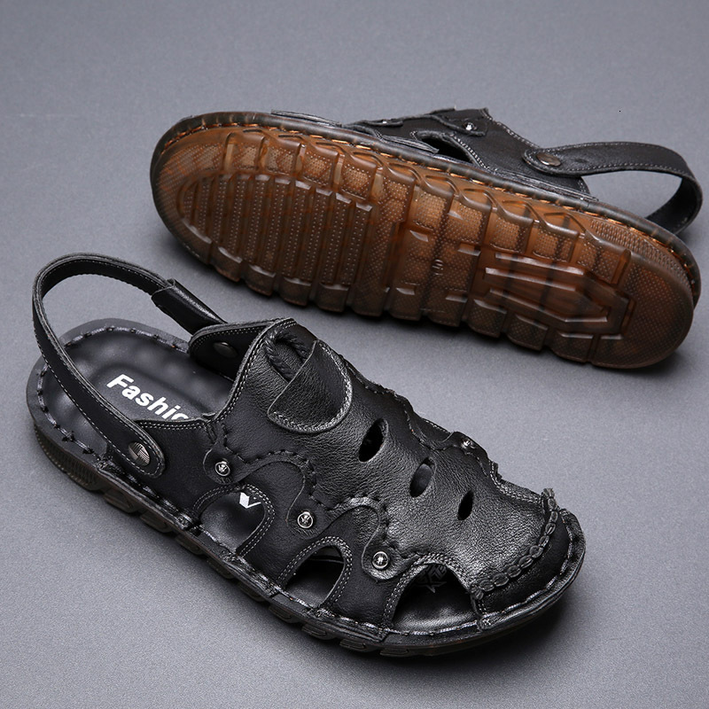 Slippers Summer Men's Breathable Hollow Out Low Heels Sandals Leather Shoes Beach Casual Black Brown Men 0U9F, Brown-8205
Slippers Summer Men's Breathable Hollow Out Low Heels Sandals Leather Shoes Beach Casual Black Brown Men 0U9F, Brown-8205