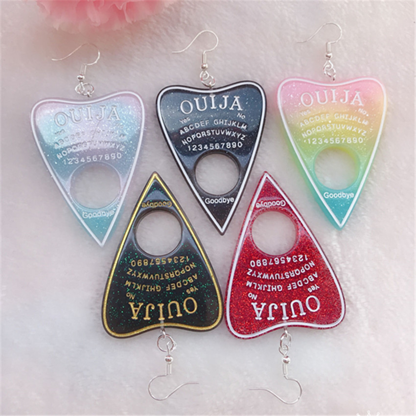 yutong 1Pair Women Drop Earrings Ouija Board Flatback Glitter Resin Dangle Charms Fashion Jewelry
yutong 1Pair Women Drop Earrings Ouija Board Flatback Glitter Resin Dangle Charms Fashion Jewelry