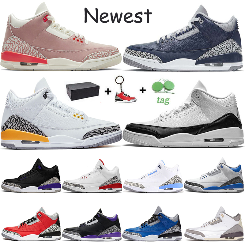 2021 Jumpman 3 3s III Men Women Basketball Shoes Rust Pink White UNC Cement Tinker Hatfield Ma Maniere Georgetown Off Trainers Sports Sneakers Size 47, #b10 free throw line 36-47
2021 Jumpman 3 3s III Men Women Basketball Shoes Rust Pink White UNC Cement Tinker Hatfield Ma Maniere Georgetown Off Trainers Sports Sneakers Size 47, #b10 free throw line 36-47