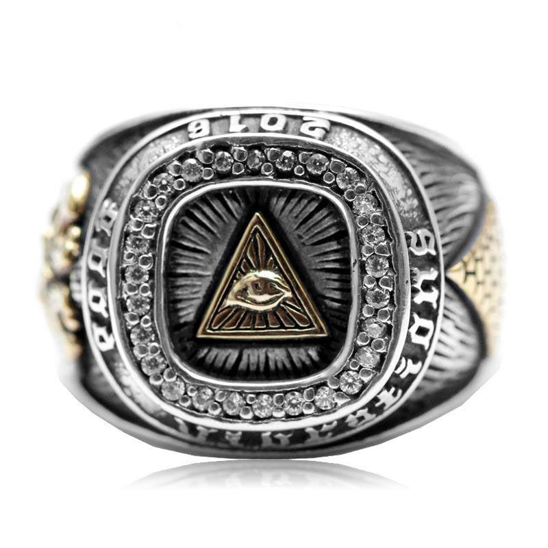 Cluster Rings The Silver Ring Tide Hip-hop Domineering High-grade Diamond Retro Big Niche Design Opening Adjustable Men's Jewelry
Cluster Rings The Silver Ring Tide Hip-hop Domineering High-grade Diamond Retro Big Niche Design Opening Adjustable Men's Jewelry