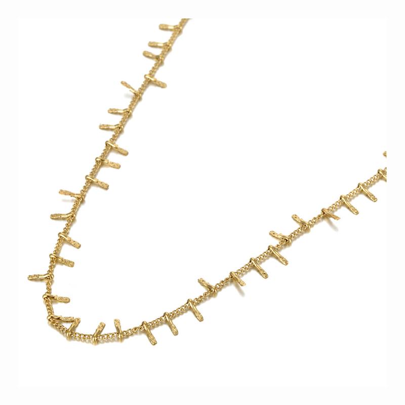 Chokers Titanium Stainless Steel Vintage Ethnic Charm Choker Necklaces Office Style Pendant Chain Necklace For Women N20125
Chokers Titanium Stainless Steel Vintage Ethnic Charm Choker Necklaces Office Style Pendant Chain Necklace For Women N20125