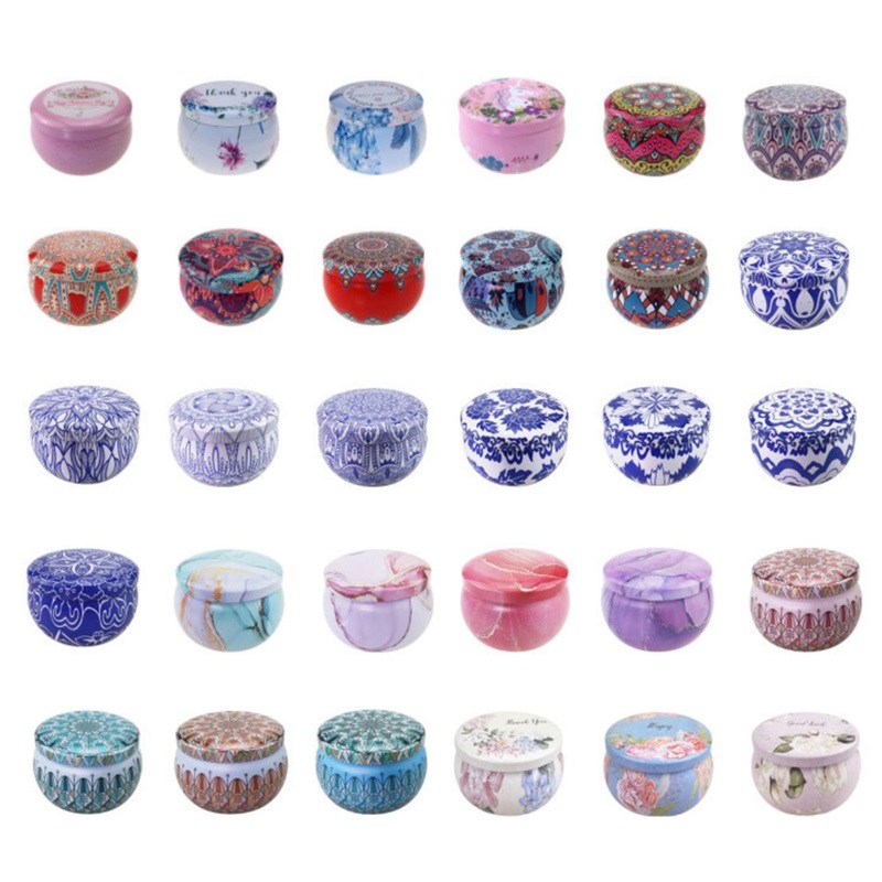 Scented Candle Jar Empty Metal Small Round Tin Box Tinplate DIY Handmade Candles Tea Cookies Candy Chocolate Storage Boxes
Scented Candle Jar Empty Metal Small Round Tin Box Tinplate DIY Handmade Candles Tea Cookies Candy Chocolate Storage Boxes