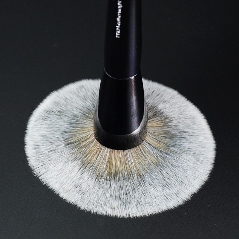 New Black PRO Bronzer Brush #80 Extra Large Round Domed Soft Brisltes Powder Beauty Cosmetics Tool z250527R64U