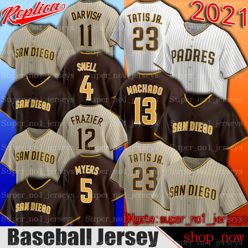 Padres 23 Fernando Tatis Jr Jersey 13 Manny Machado Adam Frazier Baseball Jerseys San Diego Wil Myers Yu Darvish Eric Hosmer Trent Grisham zxcv, Woman custom jersey (js)
Padres 23 Fernando Tatis Jr Jersey 13 Manny Machado Adam Frazier Baseball Jerseys San Diego Wil Myers Yu Darvish Eric Hosmer Trent Grisham zxcv, Woman custom jersey (js)