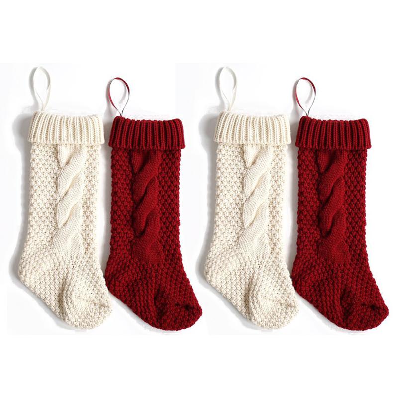 Christmas Decorations Gift Bag Knit Stockings Hanging Candy Bags Ornament Socks Party
Christmas Decorations Gift Bag Knit Stockings Hanging Candy Bags Ornament Socks Party