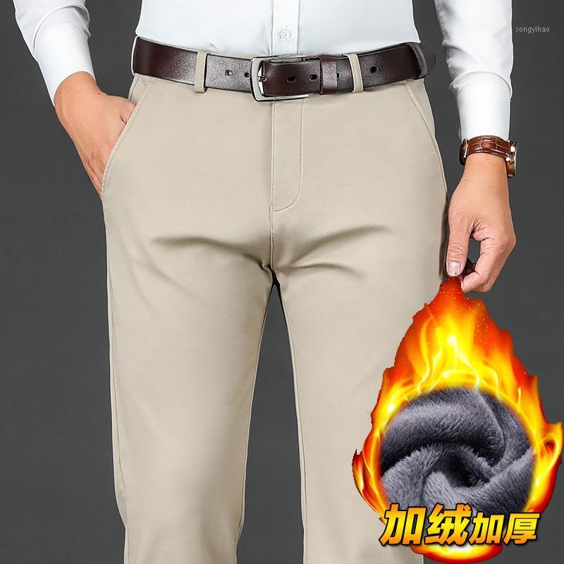 Men's Pants 4-Colors Winter Fleece Warm Casual Business Straight Stretch Cotton Thicken Trousers Male Brand Khaki Beige, Royal blue fleece
Men's Pants 4-Colors Winter Fleece Warm Casual Business Straight Stretch Cotton Thicken Trousers Male Brand Khaki Beige, Royal blue fleece