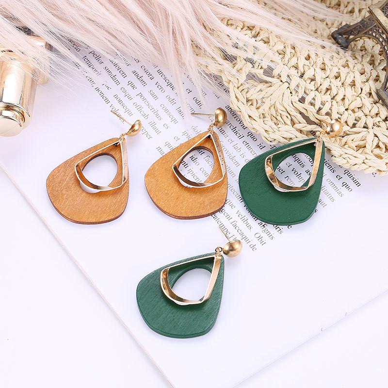 Dangle & Chandelier 2021 Fashion Boho Geometric Unique Wooden Drop Earrings For Women Bohemian Vintage Wood Earring Jewelry
Dangle & Chandelier 2021 Fashion Boho Geometric Unique Wooden Drop Earrings For Women Bohemian Vintage Wood Earring Jewelry