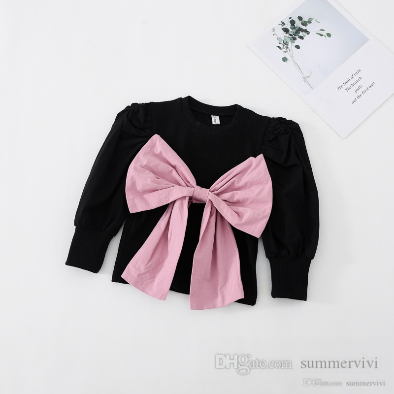 Sweet girls big Bows shirt kids knitted splicing puff sleeve princess tops 2022 spring children all-matching blouse Q3962, Customize
Sweet girls big Bows shirt kids knitted splicing puff sleeve princess tops 2022 spring children all-matching blouse Q3962, Customize