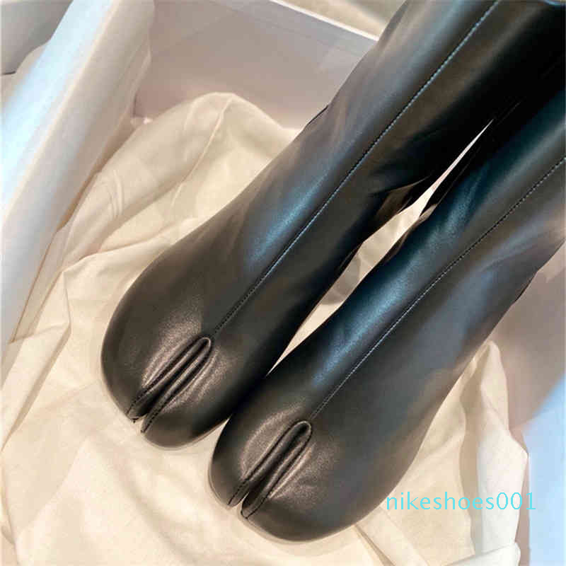 Split Toe Boots Women Cow Leather Ninja Tabi Boots MM6 Genuine Leather Round Heel Ankle Boot Real Leather Woman High Heels Shoes x1, Red patent leather
Split Toe Boots Women Cow Leather Ninja Tabi Boots MM6 Genuine Leather Round Heel Ankle Boot Real Leather Woman High Heels Shoes x1, Red patent leather