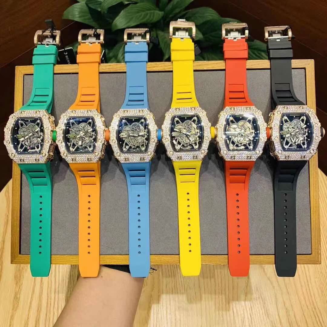 High quality RM35-02 Diamond watches sapphire crystal Automatic mechanical movement rubber watchband butterfly clasp Men's watch, Box(send by epacket)
High quality RM35-02 Diamond watches sapphire crystal Automatic mechanical movement rubber watchband butterfly clasp Men's watch, Box(send by epacket)