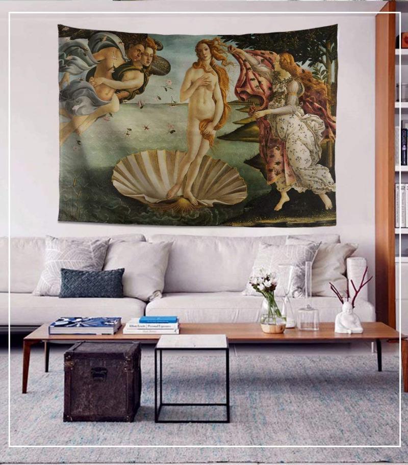 Tapestries World Classic Art Masterpiece Tapestry Series Sandro Botticelli The Birth Of Vintage Home Decor
Tapestries World Classic Art Masterpiece Tapestry Series Sandro Botticelli The Birth Of Vintage Home Decor