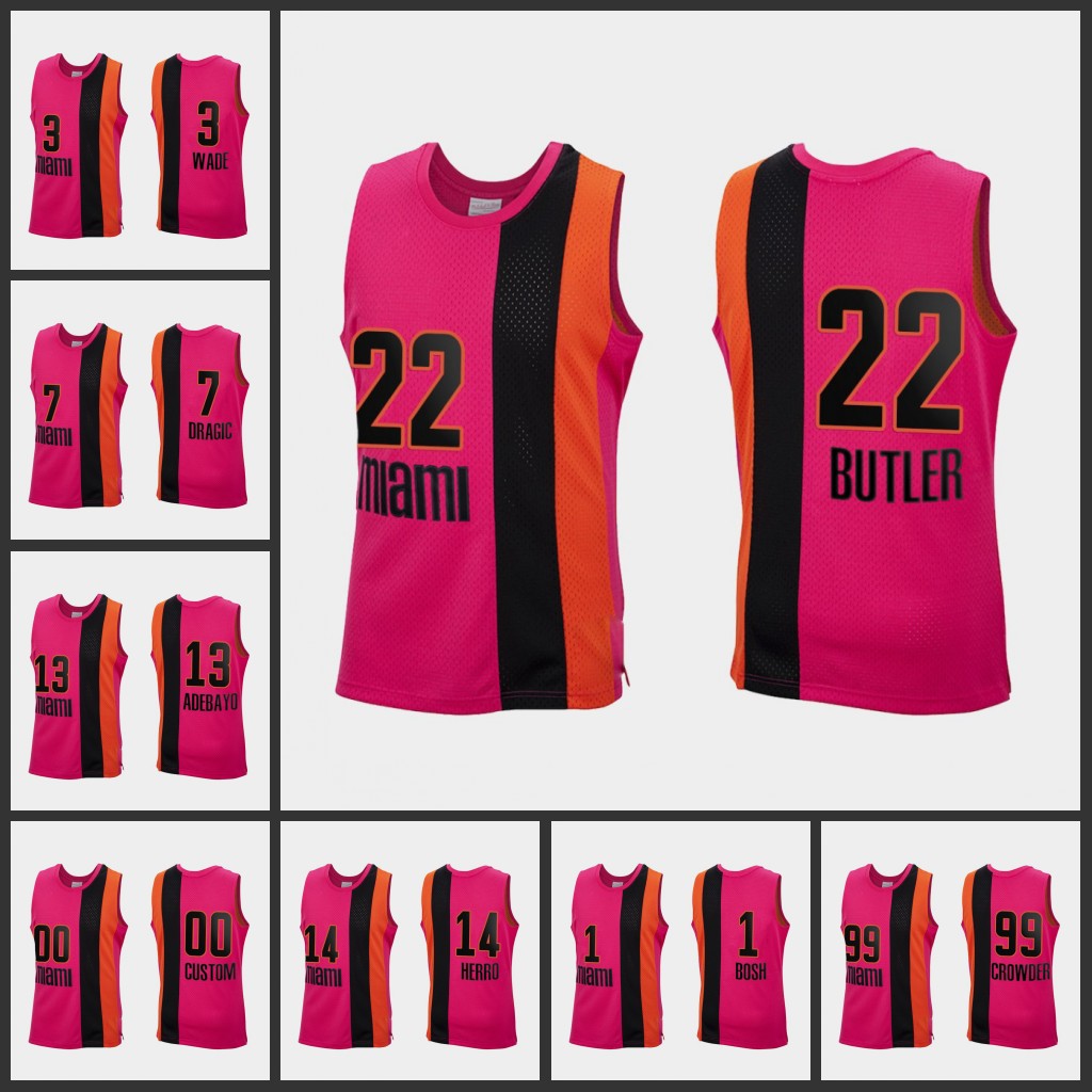 Miami''Heat''Men Jersey Goran Dragic Bam Adebayo Tyler Herro Dwyane Wade Jimmy Butler Jae Crowder Custom Pink
Miami''Heat''Men Jersey Goran Dragic Bam Adebayo Tyler Herro Dwyane Wade Jimmy Butler Jae Crowder Custom Pink