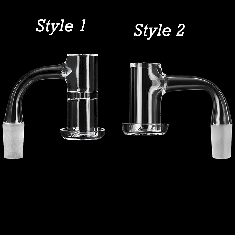 2Styles Full Weld Beveled Edge Smoking Quartz Banger 20mm OD With 10mm 14mm Male Frosted Joint 45 90 Degs For Glass Bongs
2Styles Full Weld Beveled Edge Smoking Quartz Banger 20mm OD With 10mm 14mm Male Frosted Joint 45 90 Degs For Glass Bongs