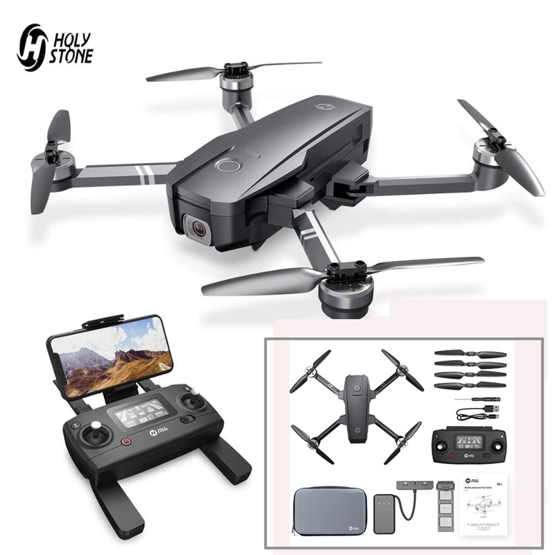 Holy Stone HS720 Upgraded 4K Drone GPS 5G FPV Wi-Fi FOV 120°Camera Brushless Quadcopter 26 Minutes Flight Time With Carrying Bag 210202, Black gps drone
Holy Stone HS720 Upgraded 4K Drone GPS 5G FPV Wi-Fi FOV 120°Camera Brushless Quadcopter 26 Minutes Flight Time With Carrying Bag 210202, Black gps drone