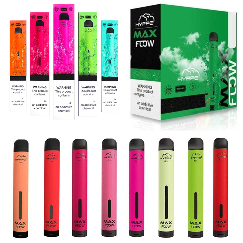 high quality Hyppe max flow Disposable Vape Pen Kits 2000 Puffs cigarettes 900mAh Battery 6ML Vapor Pod Device eCigs Puffbars Vapes
high quality Hyppe max flow Disposable Vape Pen Kits 2000 Puffs cigarettes 900mAh Battery 6ML Vapor Pod Device eCigs Puffbars Vapes