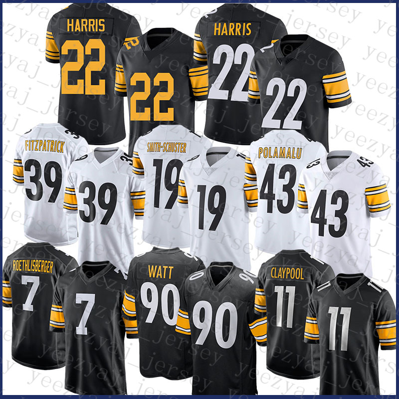 Custom 22 Najee Harris 90 T.J. Watt Football Jersey Juju Smith-Schuster Chase Claypool Ben Roethlisberger Minkah Fitzpatrick Devin Bush Troy, Black;red
Custom 22 Najee Harris 90 T.J. Watt Football Jersey Juju Smith-Schuster Chase Claypool Ben Roethlisberger Minkah Fitzpatrick Devin Bush Troy, Black;red