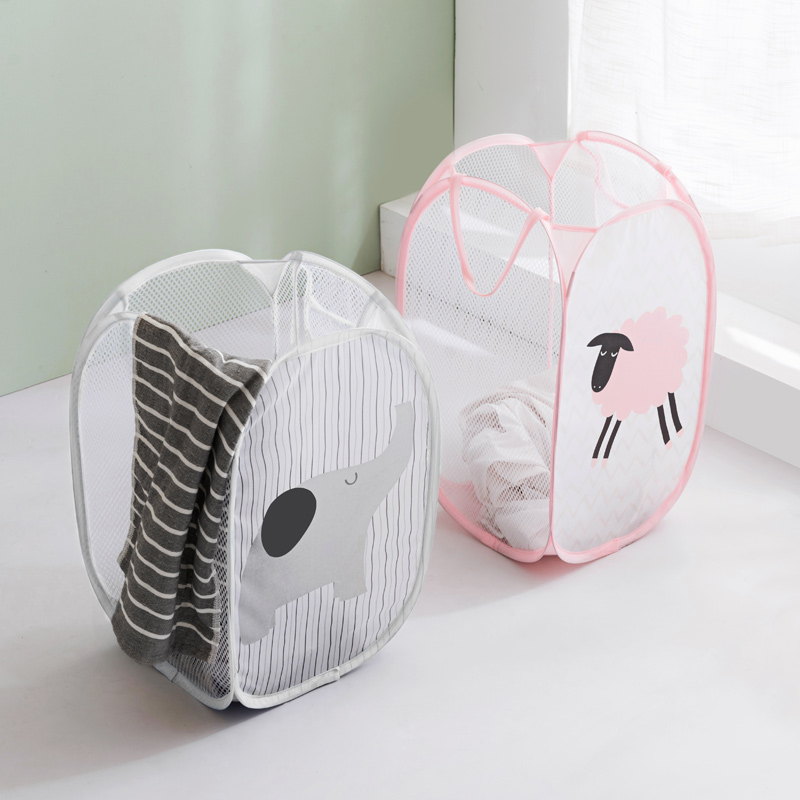 Cartoon hamper folding laundry basket Household dirty clothes storage basket for dirty clothing
Cartoon hamper folding laundry basket Household dirty clothes storage basket for dirty clothing