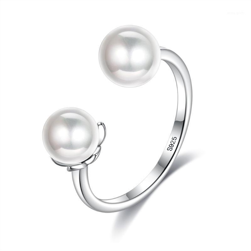 Cluster Rings SILVERHOO 925 Sterling Silver Shell Pearl Elegance Finger For Women Adjustable Open Anniversary Ring Fine Jewelry1
Cluster Rings SILVERHOO 925 Sterling Silver Shell Pearl Elegance Finger For Women Adjustable Open Anniversary Ring Fine Jewelry1