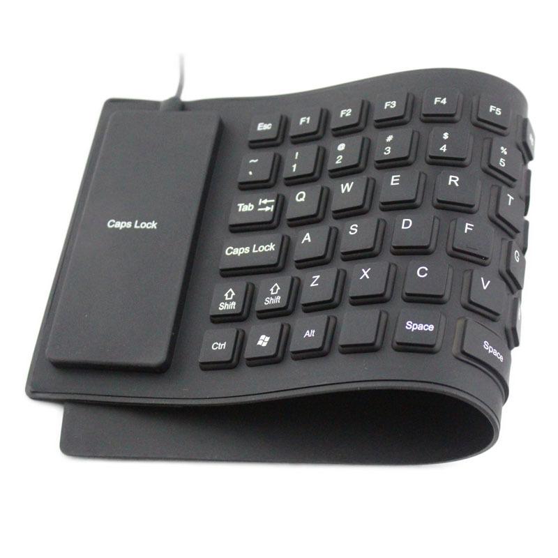 85-key Computer Keyboard Silicone Mute Soft USB Wired Portable Mini Laptop Pc Folding Waterproof Keyboards
85-key Computer Keyboard Silicone Mute Soft USB Wired Portable Mini Laptop Pc Folding Waterproof Keyboards