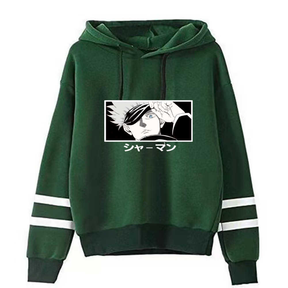 Anime Jujutsu Kaisen Fashion Long Sleeve Casual Hip Hop Uniex Hoodie Y0804