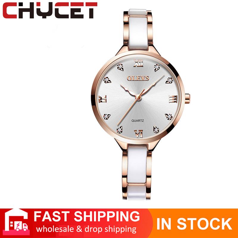 Wristwatches CHYCET 2021 Top Style Fashion Luxury Leather Women's Band Analog Quartz WristWatch Ladies Watch Women Dress Black Clock, Slivery;brown
Wristwatches CHYCET 2021 Top Style Fashion Luxury Leather Women's Band Analog Quartz WristWatch Ladies Watch Women Dress Black Clock, Slivery;brown